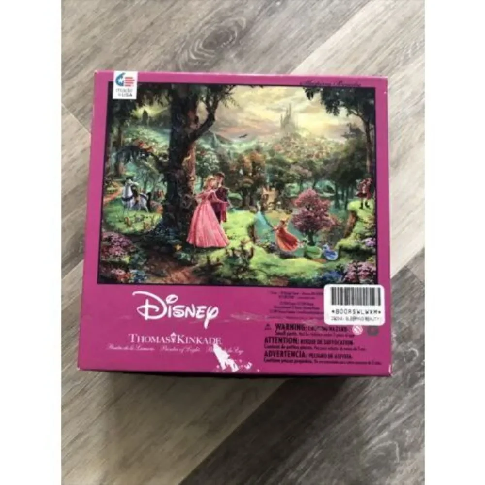 Disney Ceaco Thomas Kinkade Sleeping Beauty Puzzle 500 Piece Puzzle